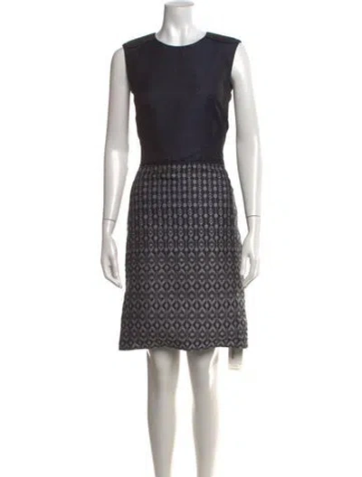 Pre-owned Escada Sport Printed Knee-length Dress In Multi