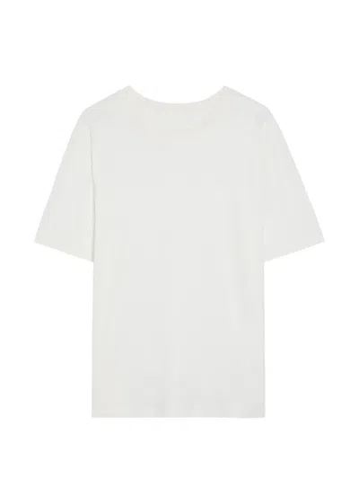 Escada Sport Round-neck T-shirt In White