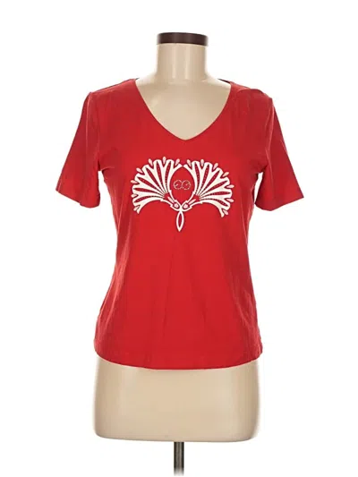Pre-owned Escada Sport Short Sleeve T-shirt In Red