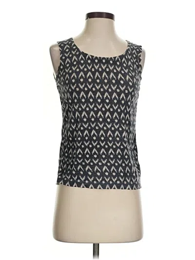 Pre-owned Escada Sport Sleeveless Top Gray Boatneck Tops