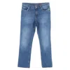 Escada Sport Straight-leg Jeans In Blue Cotton Denim In Blue
