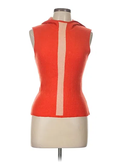 Pre-owned Escada Sport Sweater Vest In Orange
