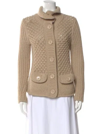 Pre-owned Escada Sport Turtleneck Sweater In Neutral