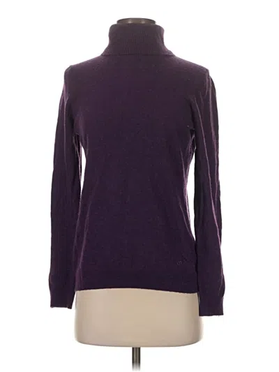 Pre-owned Escada Sport Turtleneck Sweater In Purple