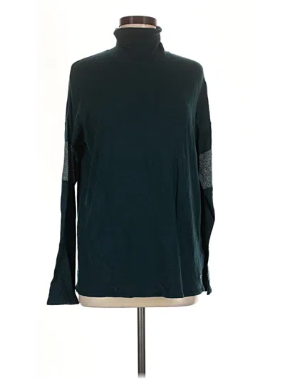 Pre-owned Escada Sport Turtleneck Sweater In Teal
