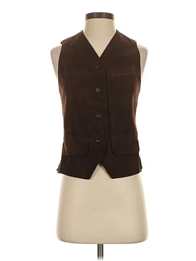 Pre-owned Escada Sport Vest In Brown