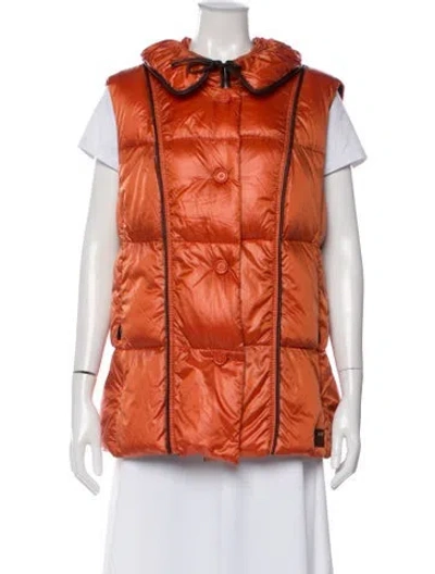 Pre-owned Escada Sport Vest In Orange