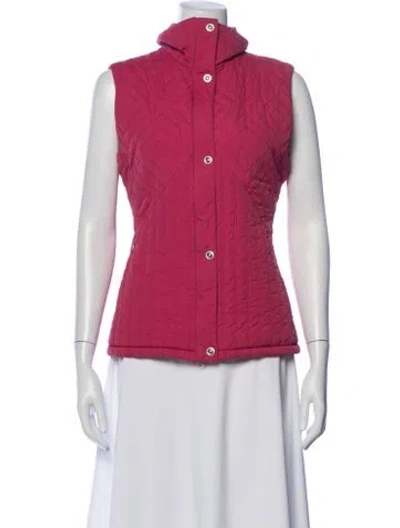 Pre-owned Escada Sport Vest In Red