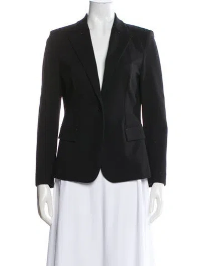 Pre-owned Escada Sport Virgin Wool Blazer In Gray