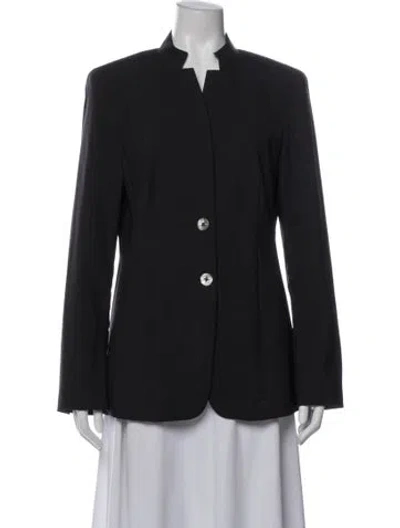 Pre-owned Escada Sport Virgin Wool Evening Jacket In Gray