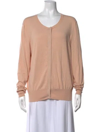 Pre-owned Escada Sport V-neck Sweater In Neutral