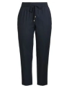 Escada Sport Woman Pants Midnight Blue Size 10 Virgin Wool, Elastane