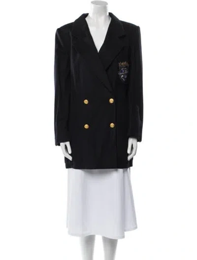 Pre-owned Escada Sport Wool Blazer In Black