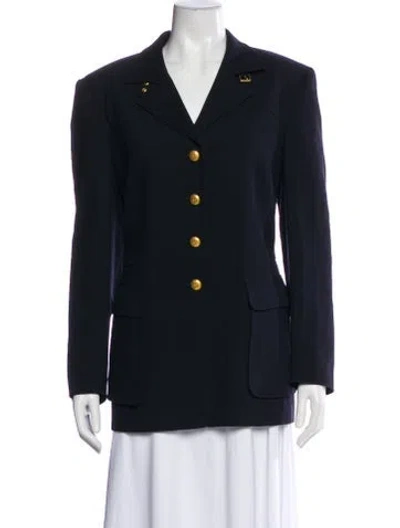 Pre-owned Escada Sport Wool Blazer In Blue