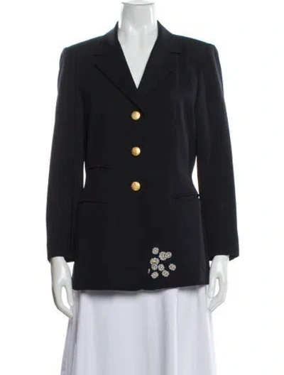 Pre-owned Escada Sport Wool Blazer In Blue