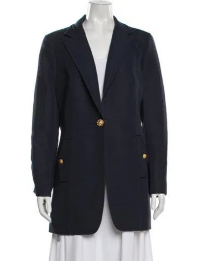 Pre-owned Escada Sport Wool Blazer In Blue