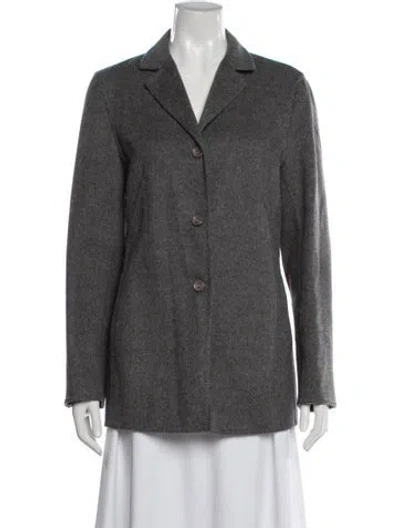 Pre-owned Escada Sport Wool Blazer In Gray