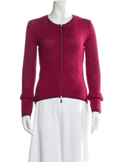 Pre-owned Escada Sport Wool Jacket In Pink