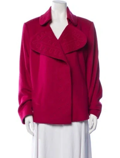 Pre-owned Escada Sport Wool Jacket In Red