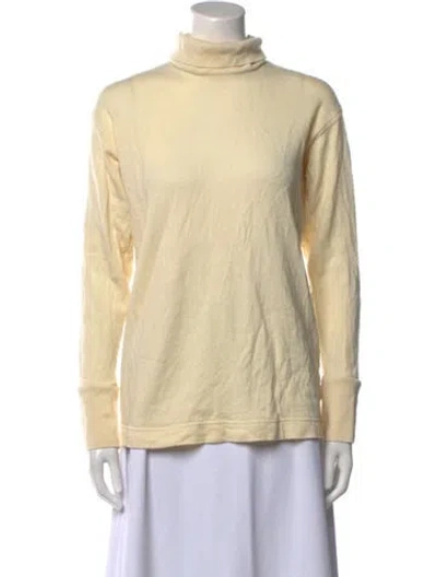 Pre-owned Escada Sport Wool Turtleneck Sweater In Neutral