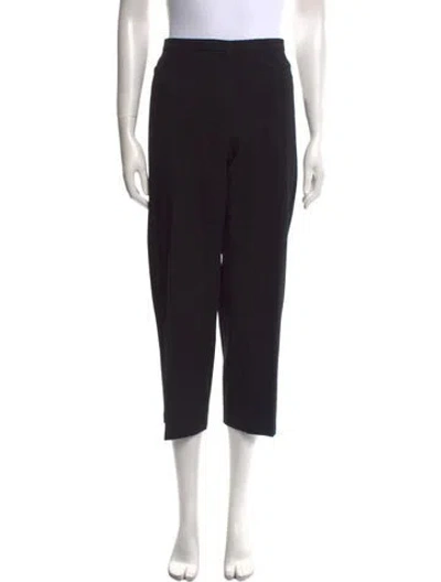 Pre-owned Escada Straight Leg Pants In Blue