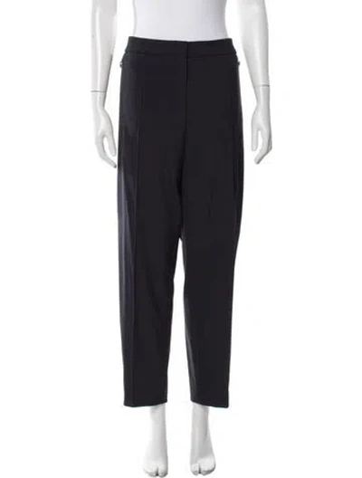 Pre-owned Escada Straight Leg Pants In Blue