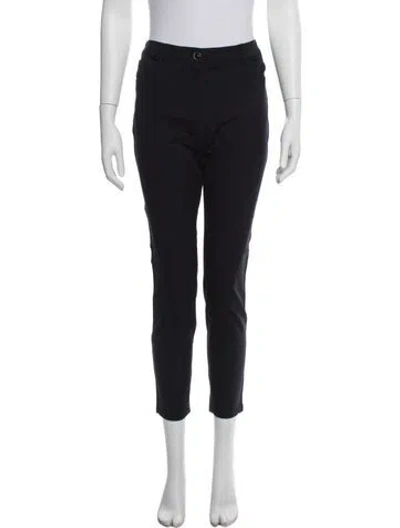 Pre-owned Escada Straight Leg Pants In Blue
