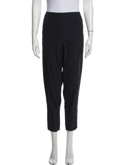 Pre-owned Escada Straight Leg Pants In Blue