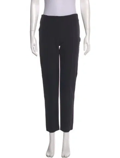 Pre-owned Escada Straight Leg Pants In Gray