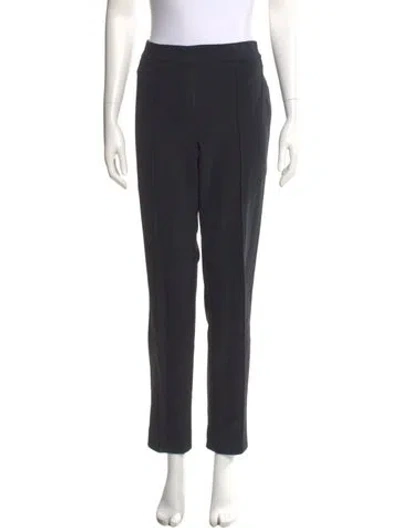 Pre-owned Escada Straight Leg Pants In Gray