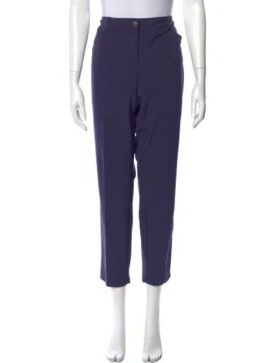 Pre-owned Escada Straight Leg Pants In Multi