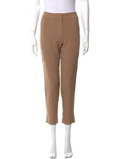 Pre-owned Escada Straight Leg Pants In Neutral