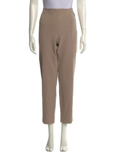 Pre-owned Escada Straight Leg Pants In Neutral