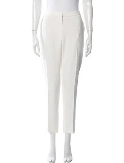 Pre-owned Escada Straight Leg Pants In Neutrals