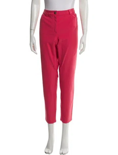Pre-owned Escada Straight Leg Pants In Pink