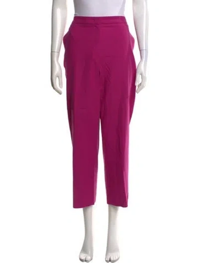 Pre-owned Escada Straight Leg Pants In Pink