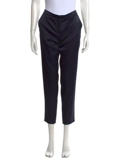 Pre-owned Escada Straight Leg Pants W/ Tags In Black