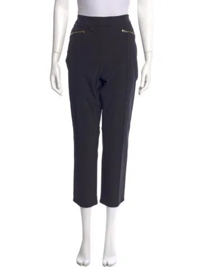 Pre-owned Escada Straight Leg Pants W/ Tags In Blue