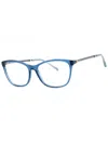 Escada Stylish Rectangular Eyeglasses For Women In Blue
