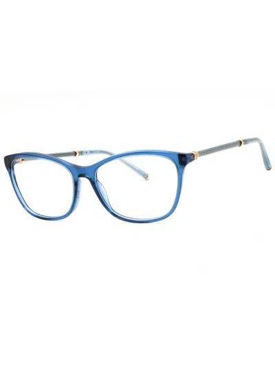Escada Stylish Rectangular Eyeglasses For Women In Blue