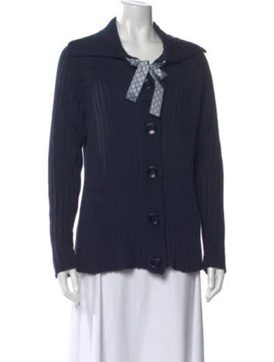 Pre-owned Escada Sweater In Blue