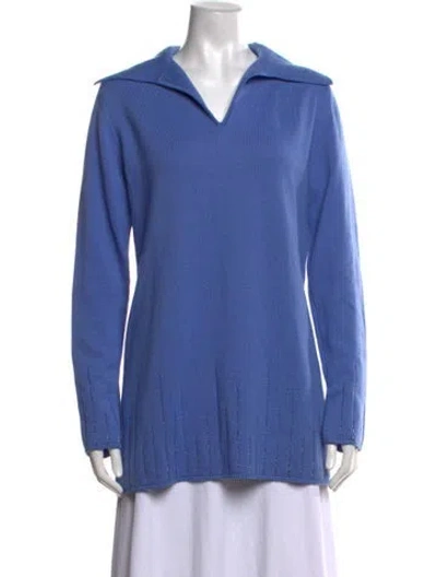 Pre-owned Escada Sweater In Blue