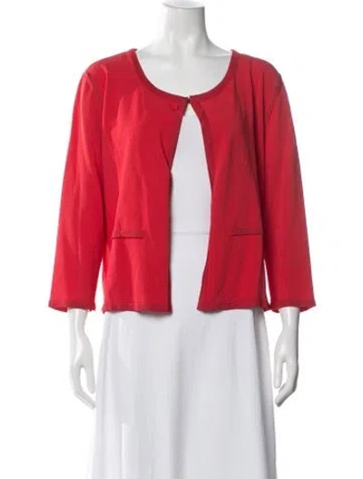 Pre-owned Escada Sweater In Red