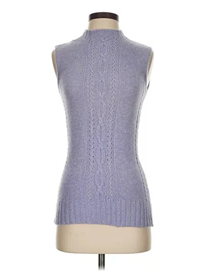 Pre-owned Escada Sweater Vest In Purple