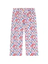 Escada Text Pattern Trousers In Multi