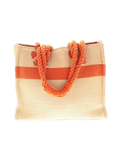 Pre-owned Escada Tote Bag In White