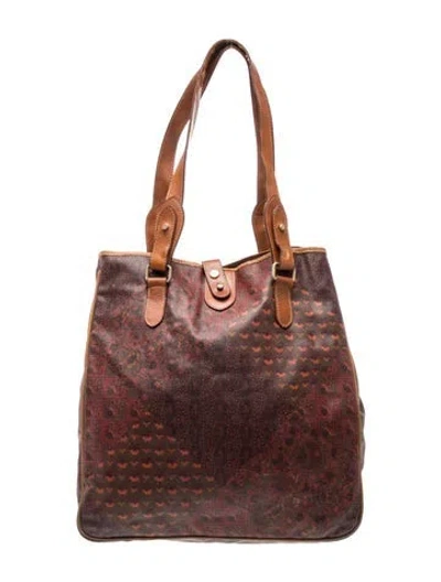 Pre-owned Escada Tote In Neutrals