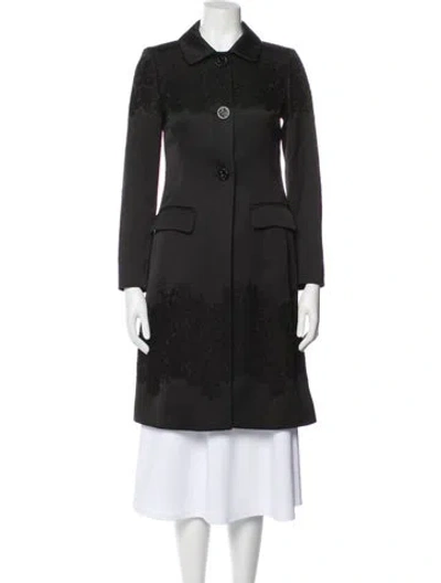 Pre-owned Escada Trench Coat In Gray