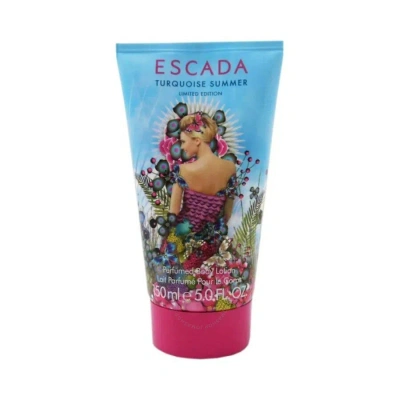 Escada Turquoise Summer Lotion 5.0 oz Fragrances 737052846286 In White