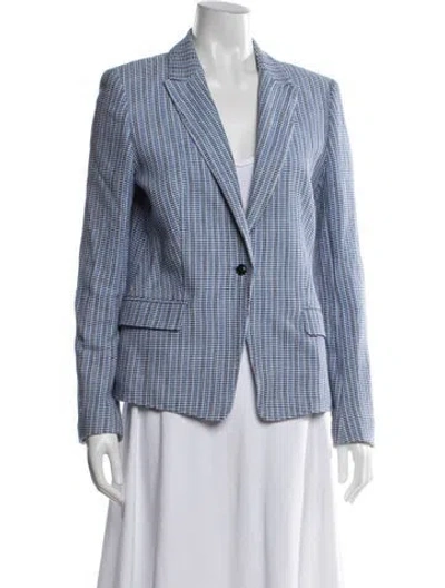 Pre-owned Escada Tweed Pattern Coat In Multi
